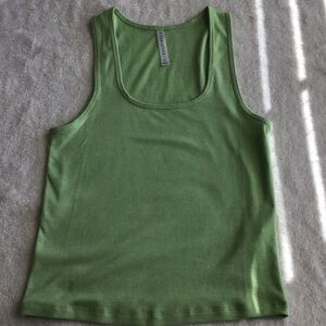 Fabletics Light Green Tank Top